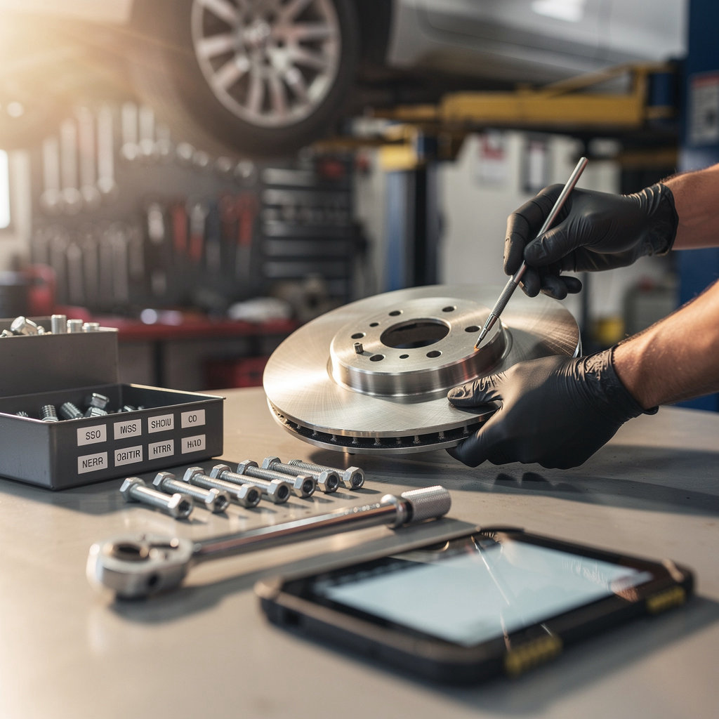 Steve Auto Repair mechanic performing a detailed vehicle inspection in our San Diego shop