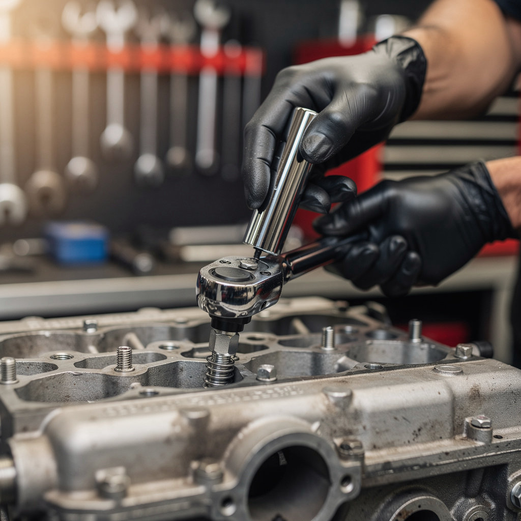 Steve Auto Repair mechanic discussing transparent auto repair estimate with customer in San Diego shop